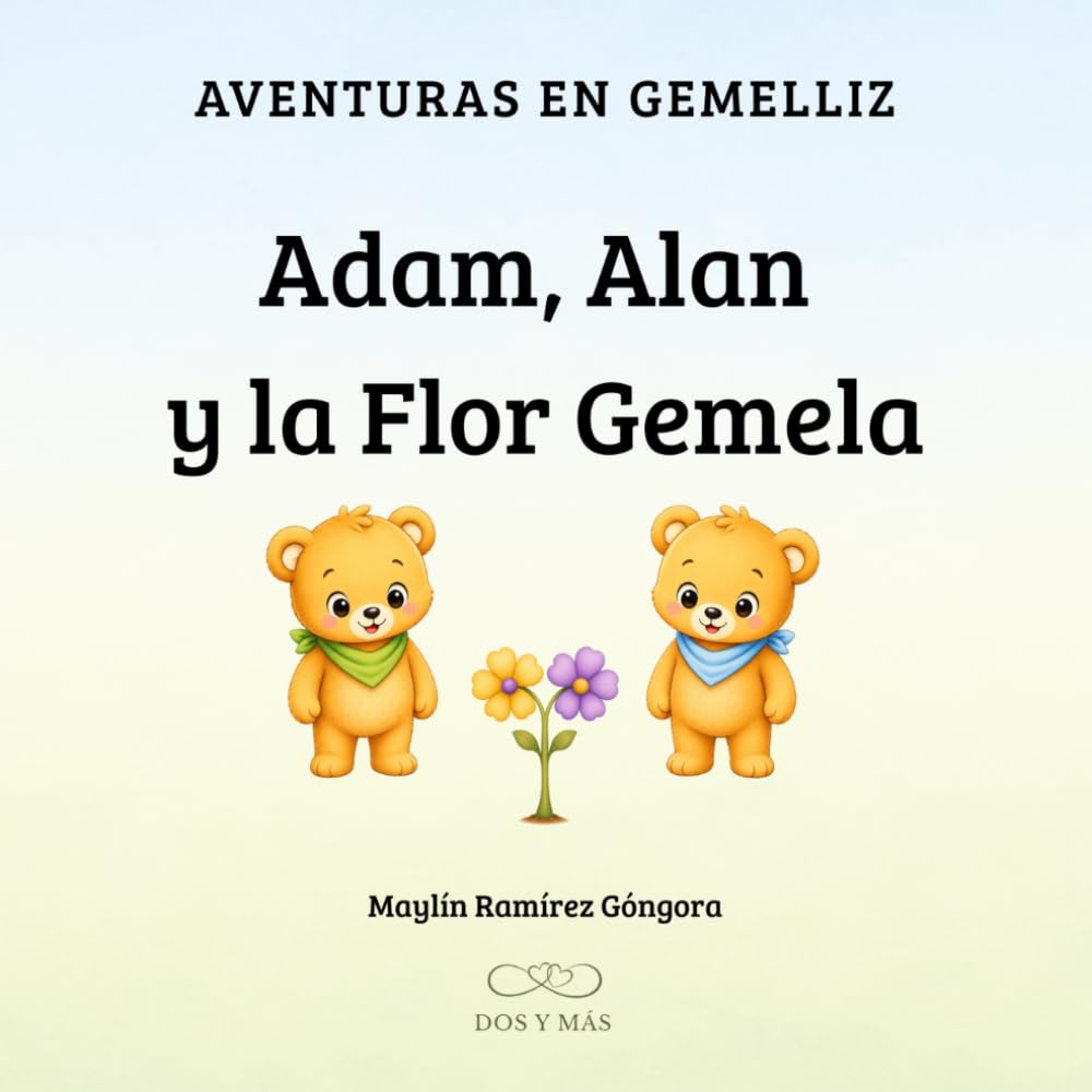 Adam, Alan y la Flor Gemela | Cuento para gemelos y mellizos