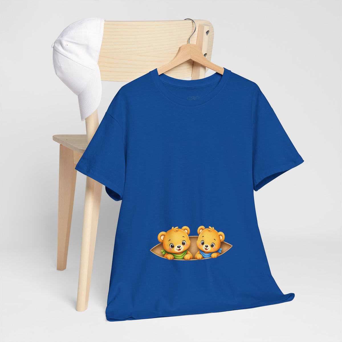 Camiseta embarazo gemelar | Ositos Gemelos