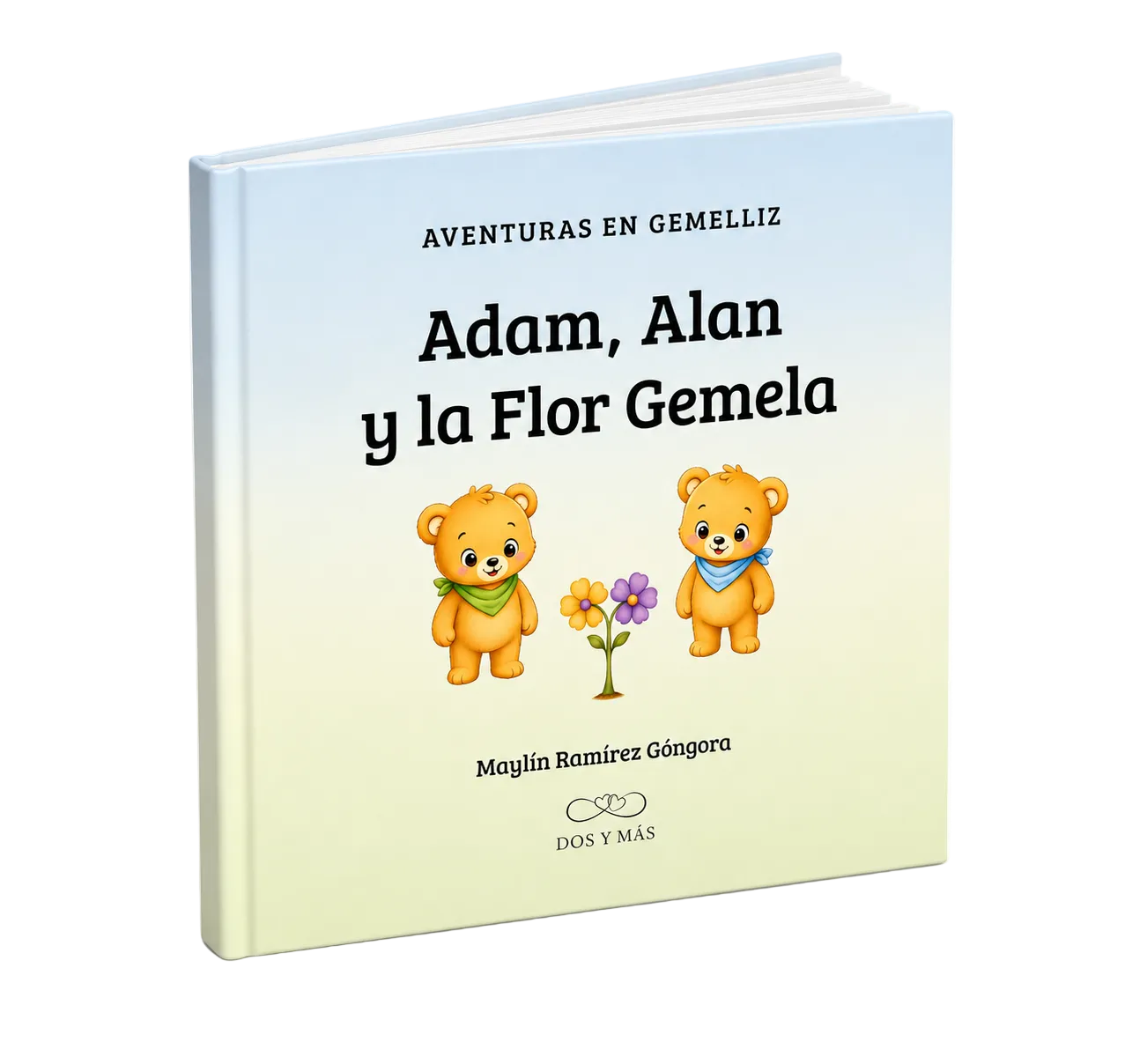 Adam, Alan y la Flor Gemela | Cuento para gemelos y mellizos